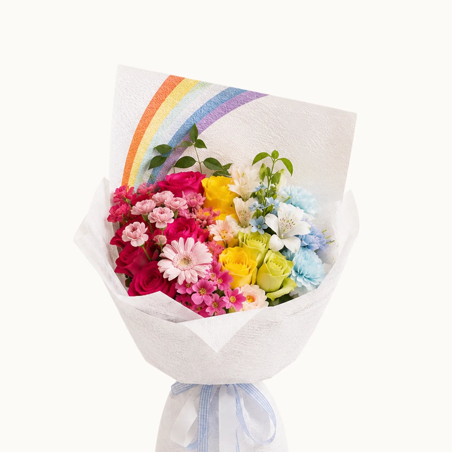 A Touch of Rainbow Bouquet