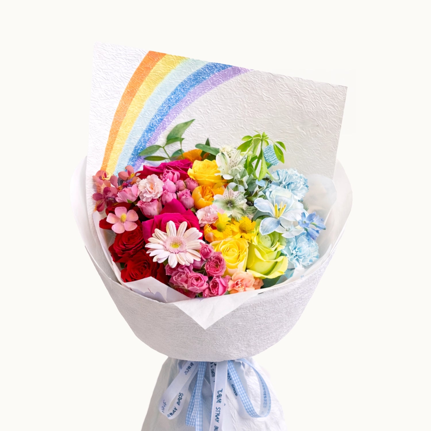 A Touch of Rainbow Bouquet