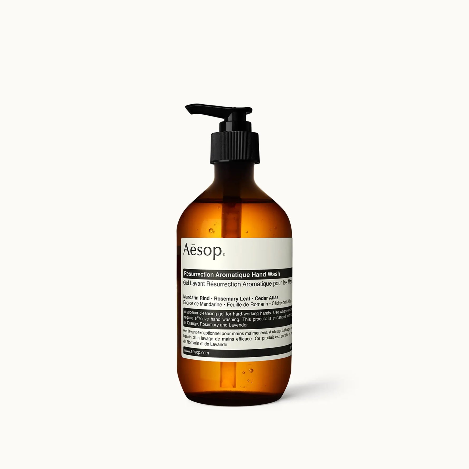 Aesop Resurrection Aromatique Hand Wash 500ml on a white background