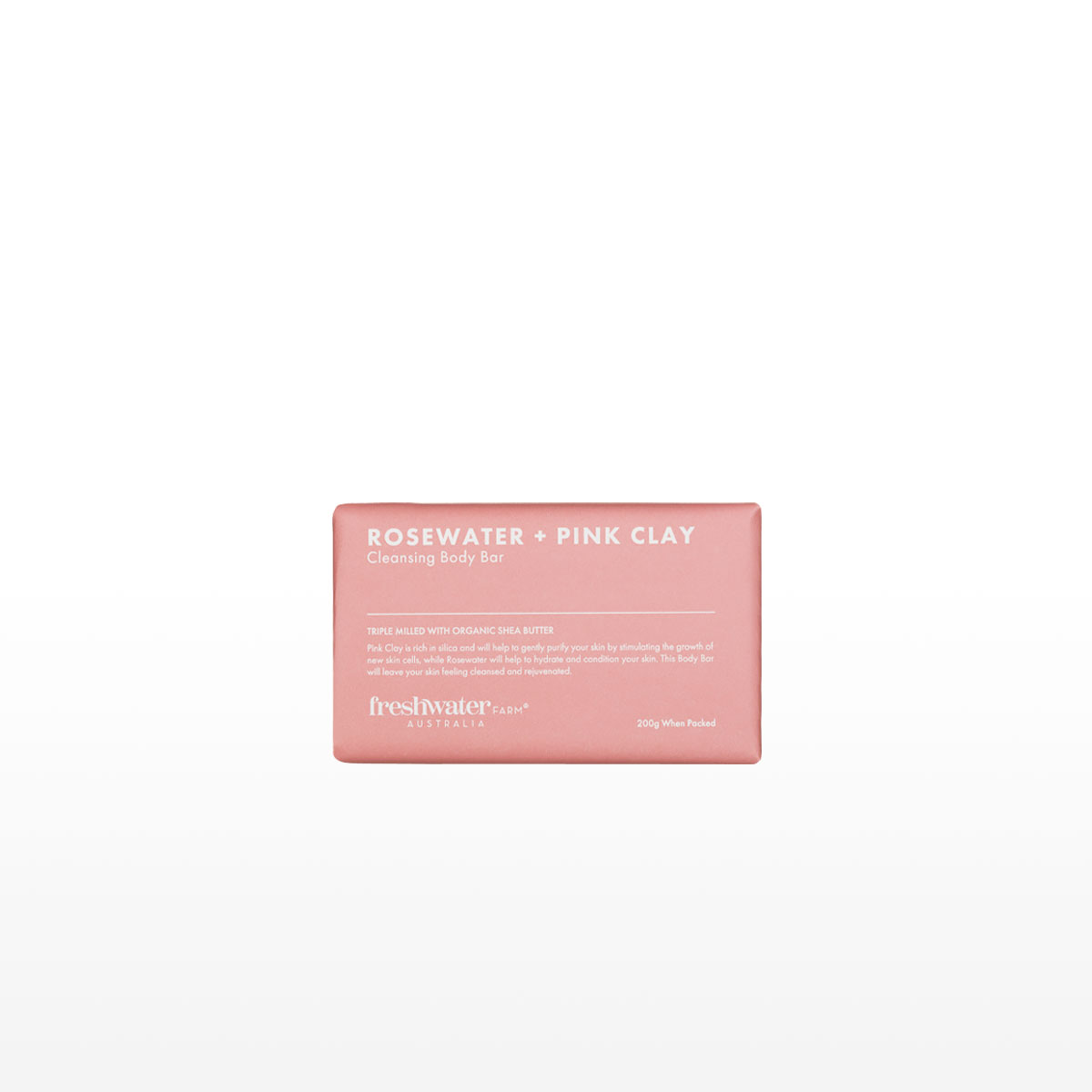 Rosewater & Pink Clay Cleansing Bar