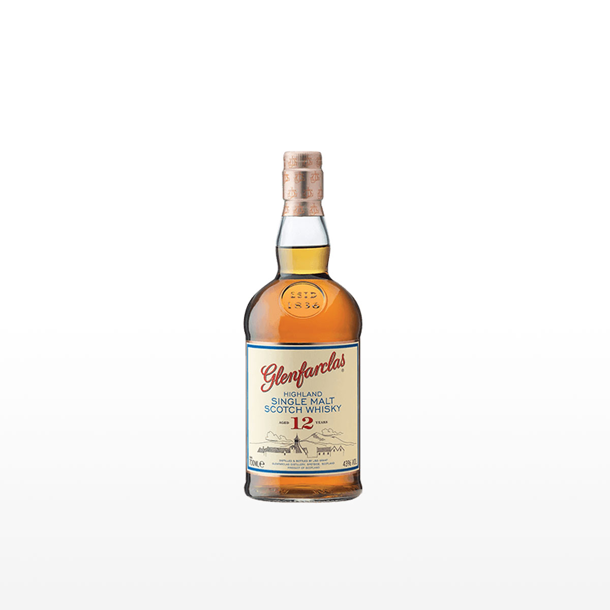 Glenfarclas Single Malt Scotch Whisky 12 ans