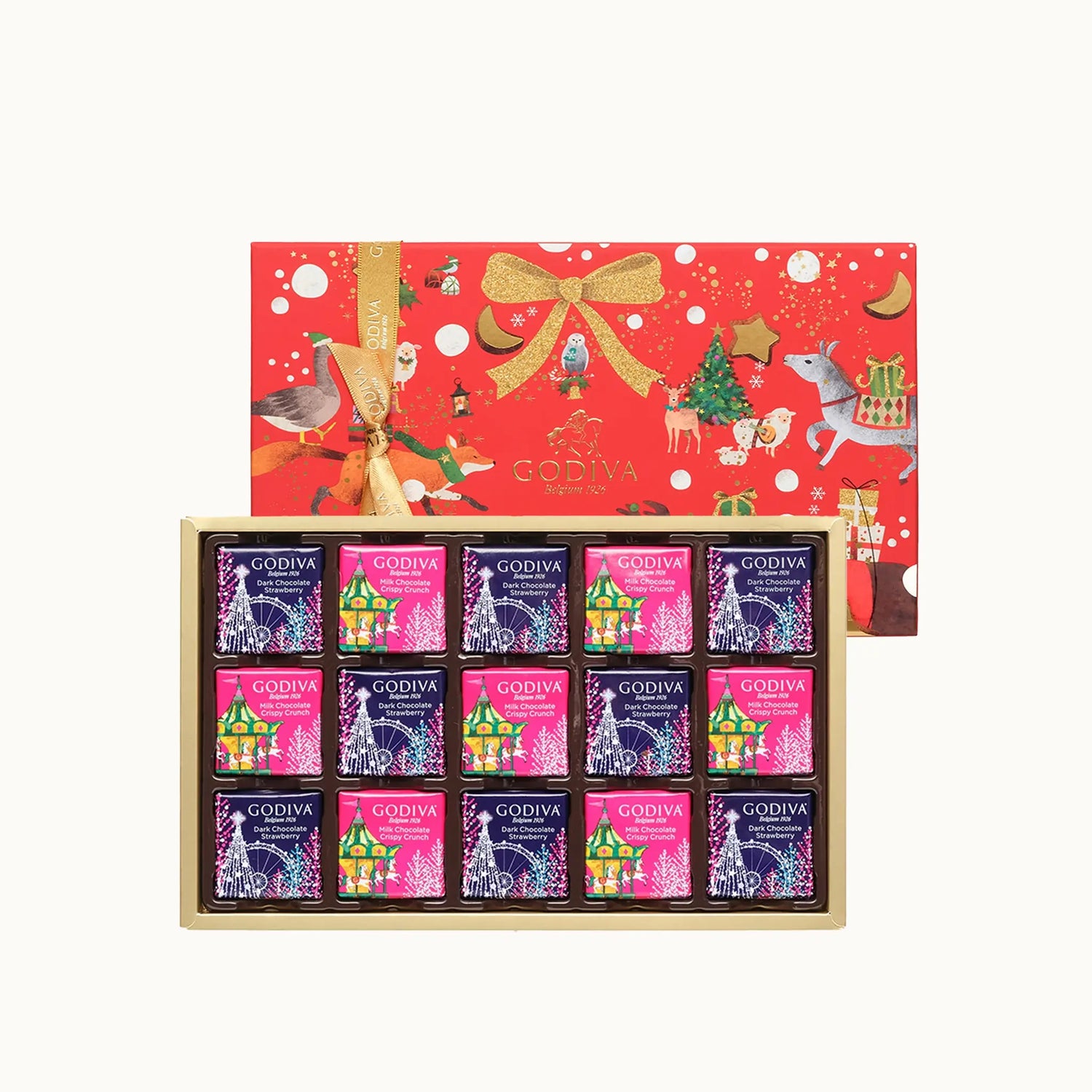 Christmas Carrés 15 Piece