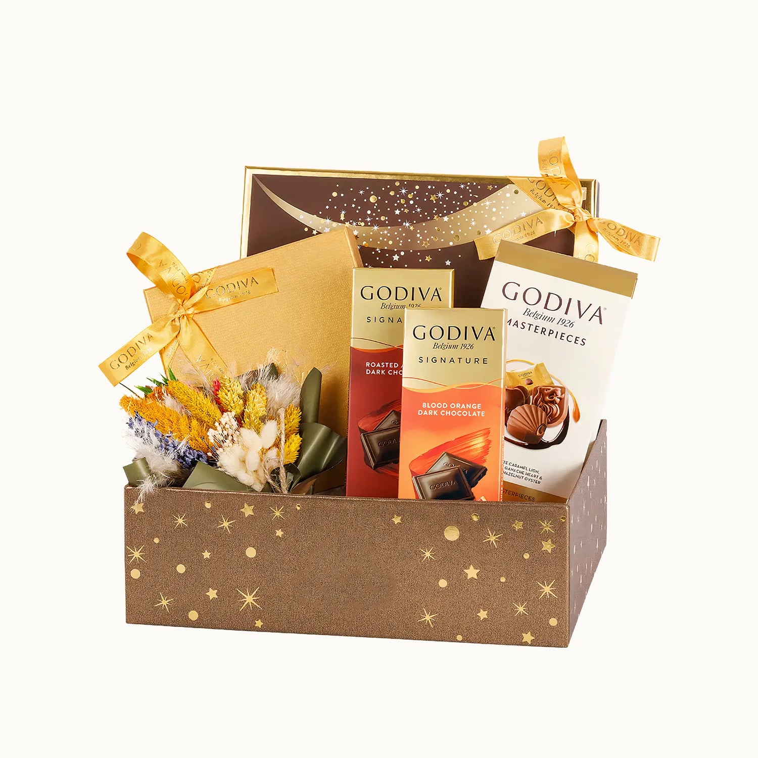 Golden Petals & Praline Hamper