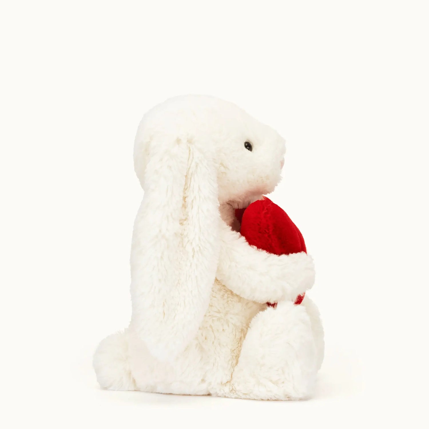 Bashful Red Love Heart Bunny