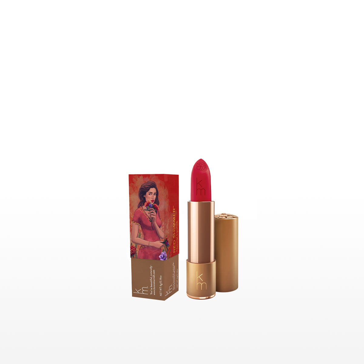 Red Shimmer Natural Lipstick