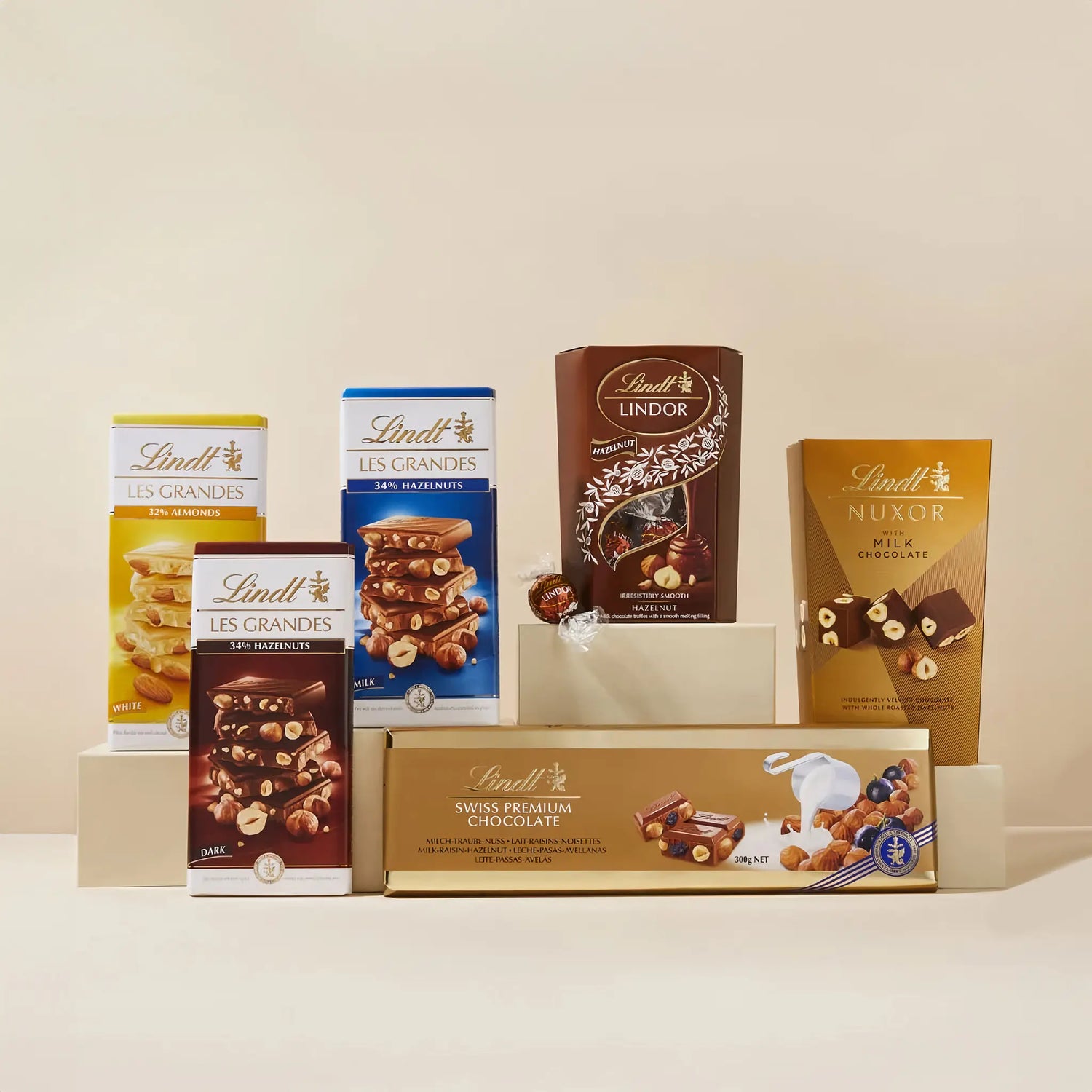 Lindt Nut Chocolate Bundle