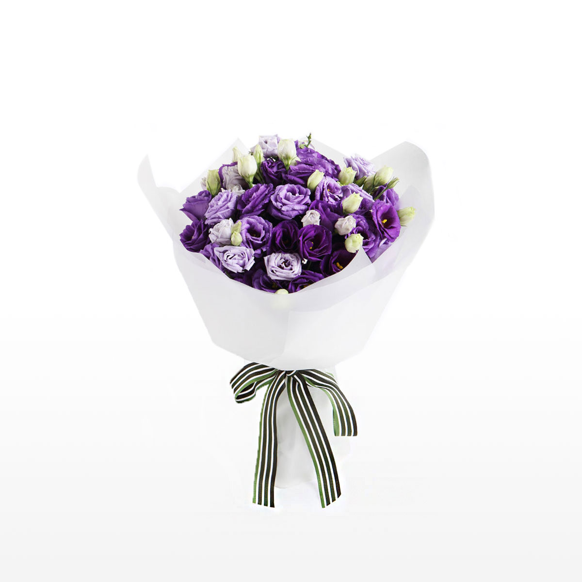 Midnight Purple Eustoma Bouquet