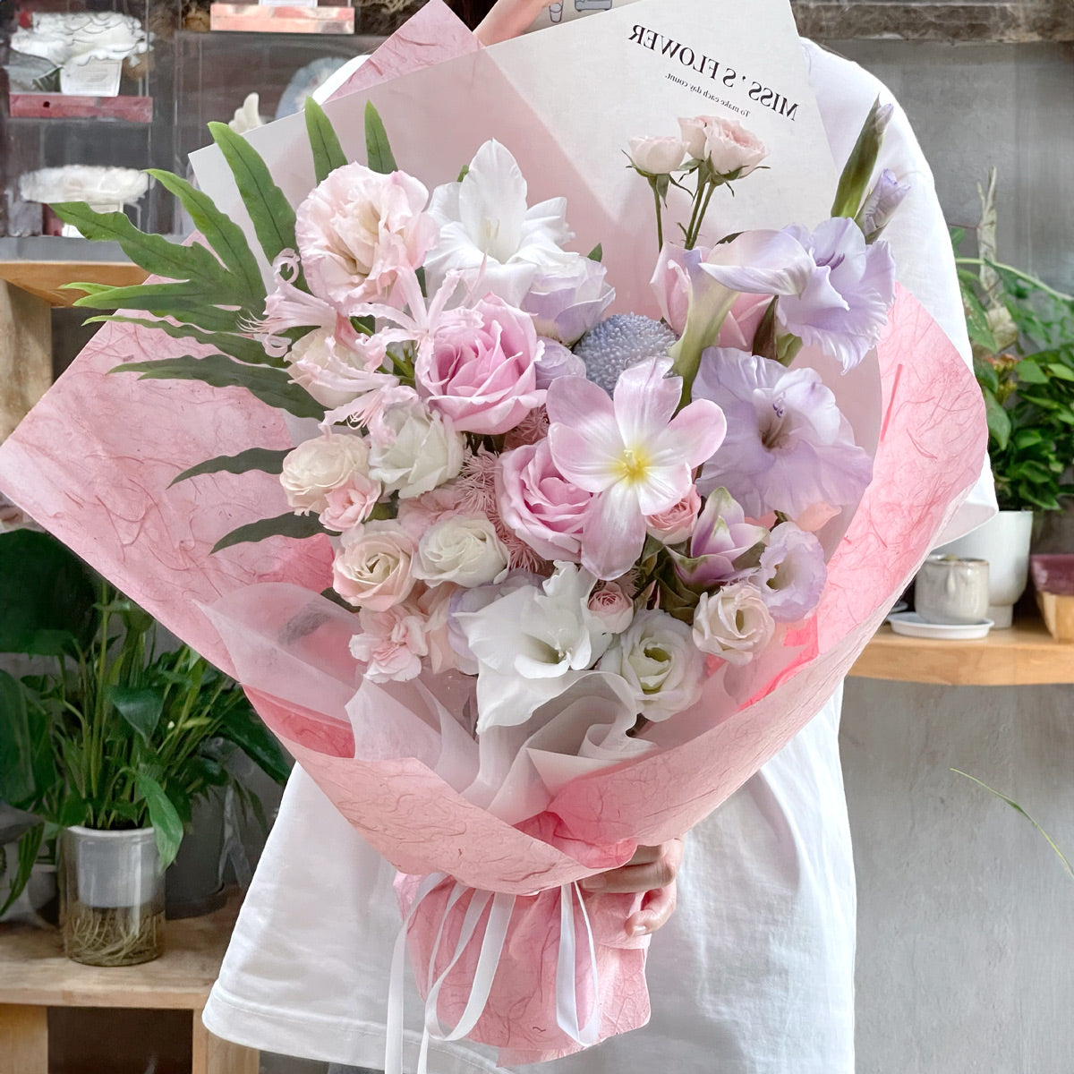 Pretty In Pink Flower Bouquet