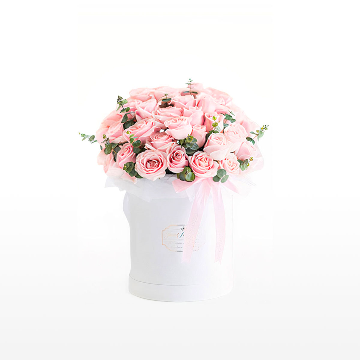 Signature Pink Rose Box Bouquet