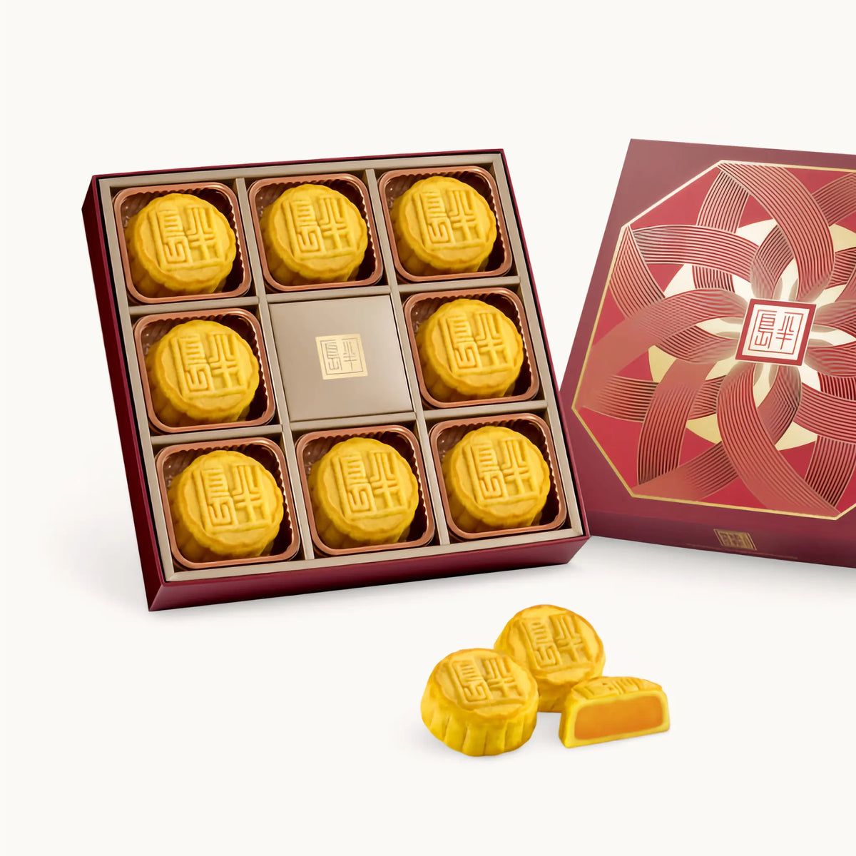 Mini Egg Custard Mooncake