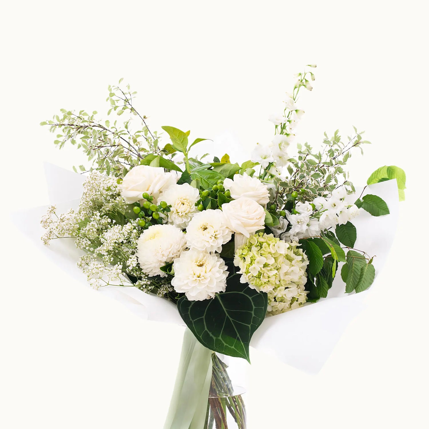 White Serenity Christmas Bouquet