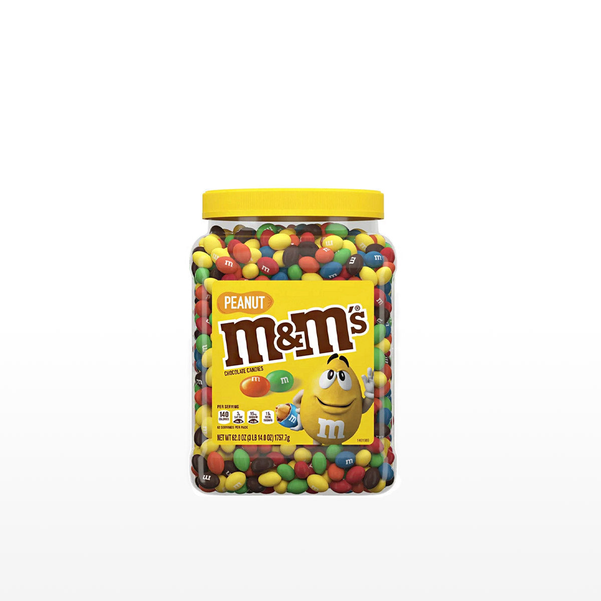 Bocal de chocolat aux cacahuètes M&amp;Ms