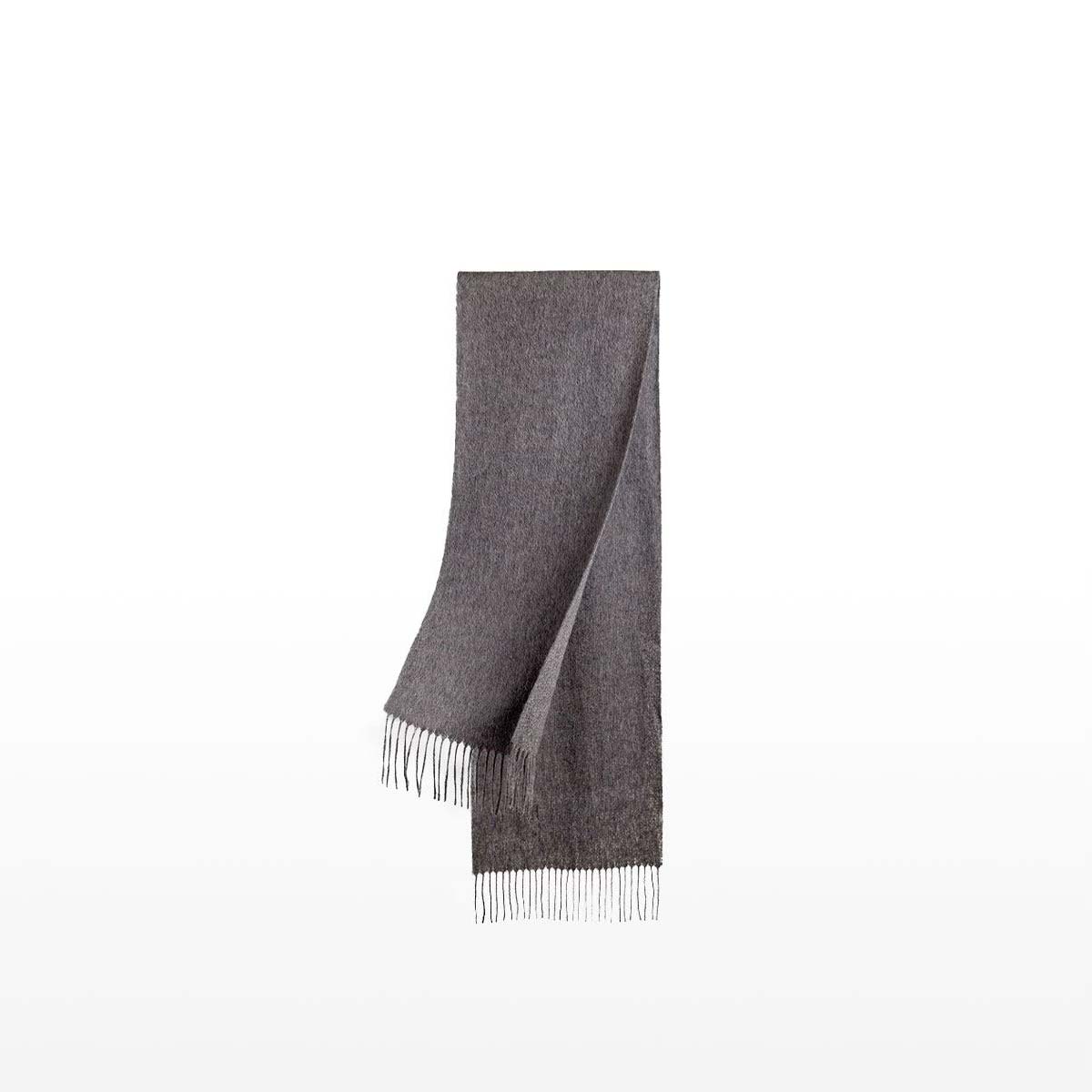 Cashmere & Wool Scarf Grey