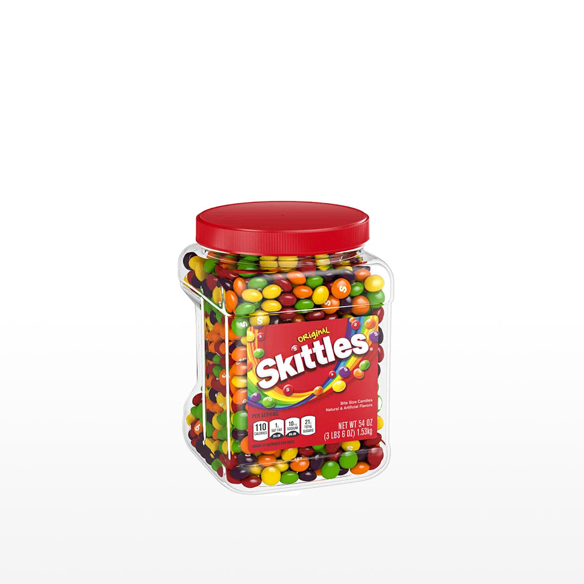 Bocal de bonbons fruités Skittles Original